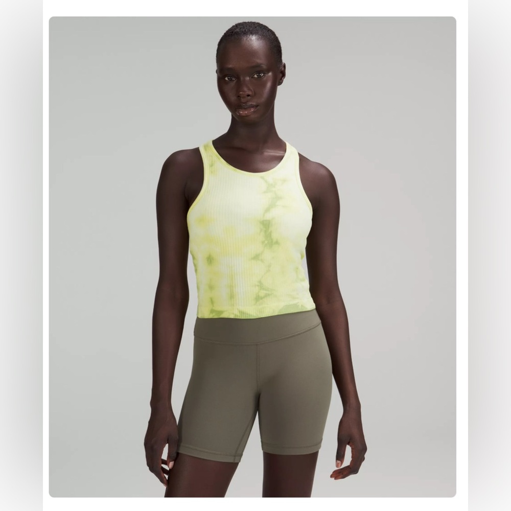 Lululemon Women’s Ebb to Street Cropped Racerback Tank Top